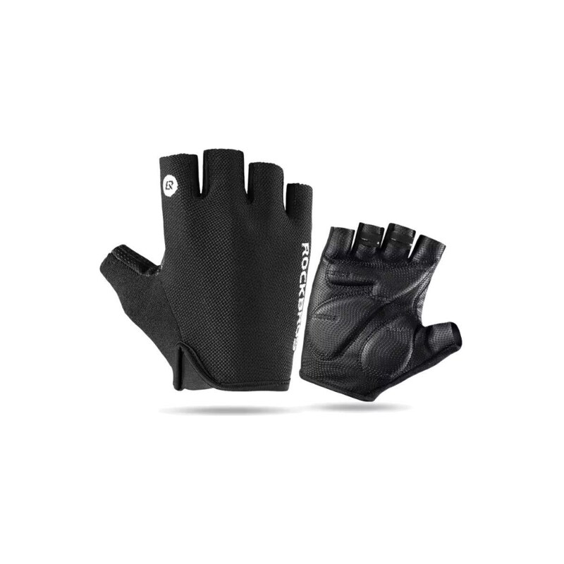 ROCKBROS Cyklistické rukavice HF Soft-Pad S106BK
