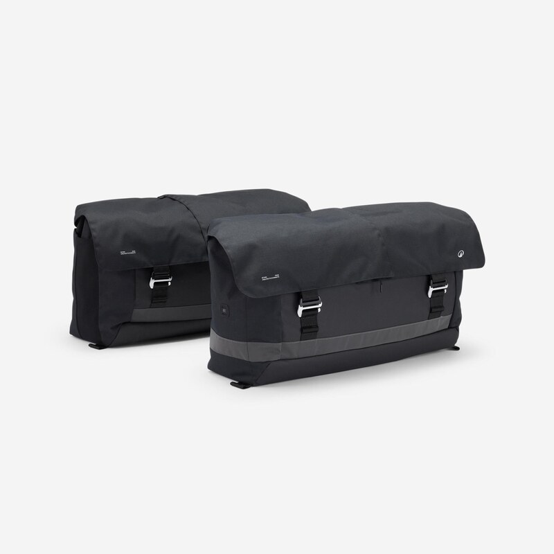 BTWIN Dvojitá brašna na cargo kolo Longtail E-three 500 2 × 50 l
