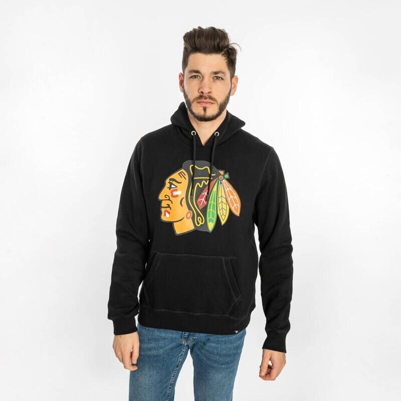 47 BRAND Mikina NHL Chicago Blackhawks Imprint ’47 BURNSIDE Hood
