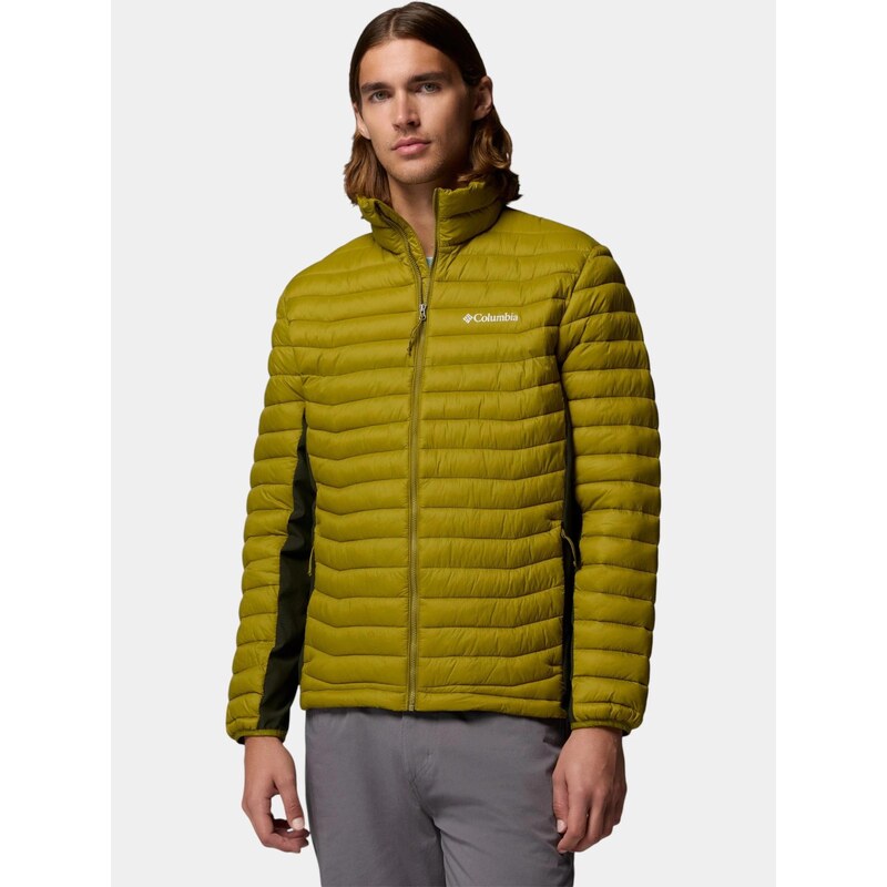 COLUMBIA Pánská Prošívaná Přechodová Bunda Powder Pass