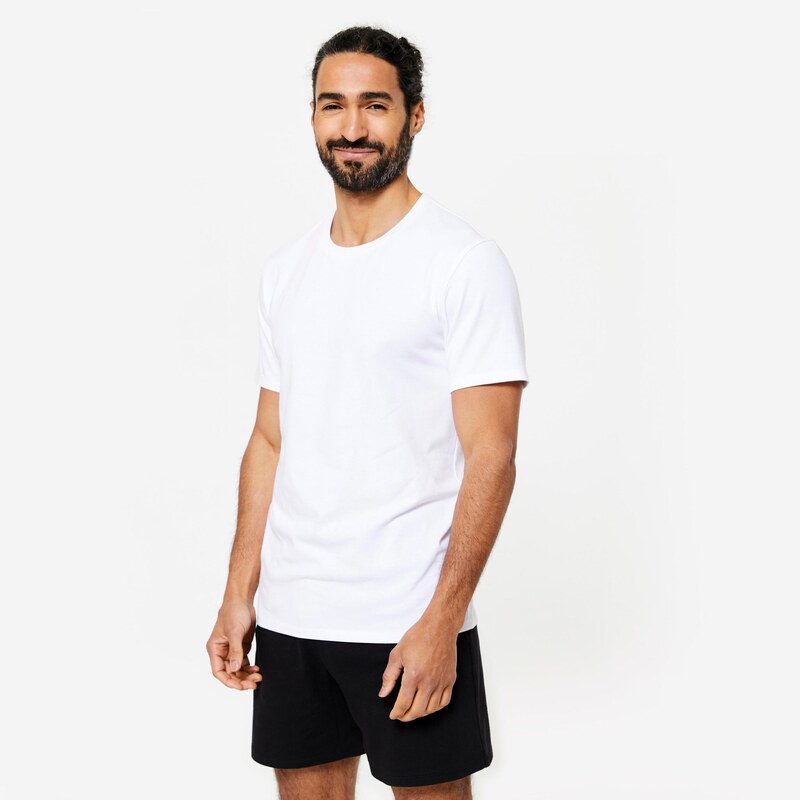 DOMYOS Pánské fitness tričko 100 Sportee