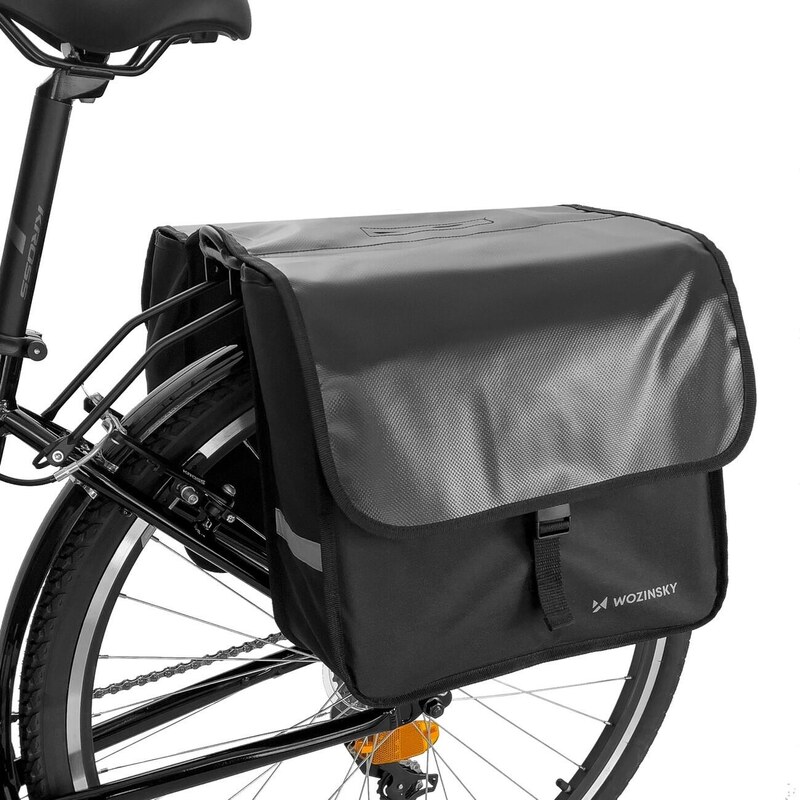 WOZINSKY Dvojitá cyklistická taška na nosič 28 l Wozinsky