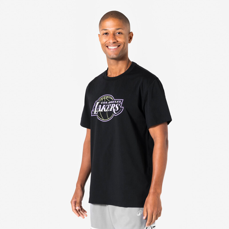 TARMAK Unisex basketbalové tričko NBA Lakers TS900 pro dospělé