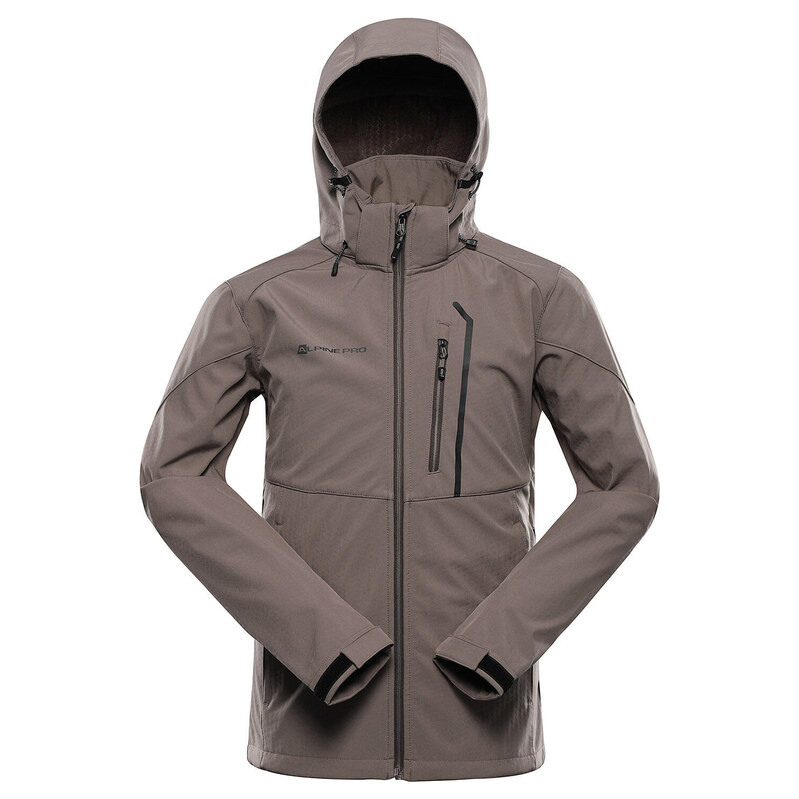 ALPINE PRO Pánská softshellová bunda s membránou HOOR 2