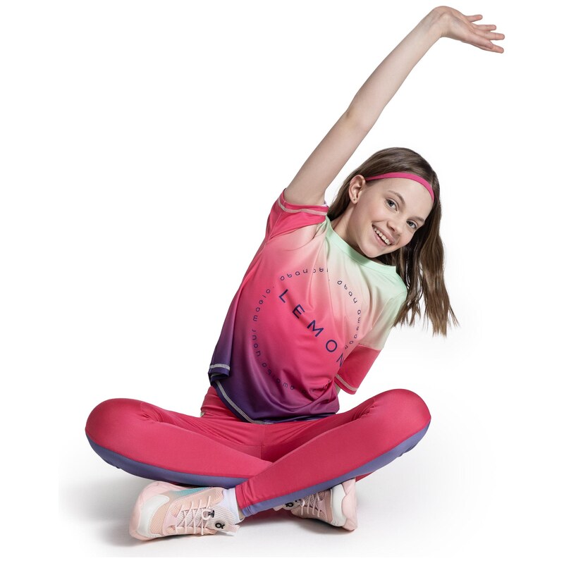 LEMON EXPLORE Dětské sportovní tričko s krátkým rukávem WL5