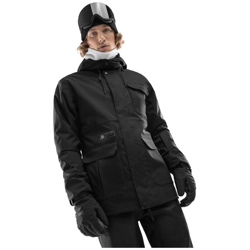 SIROKO Pánská prémiová snowboardová bunda SRX Edgewood