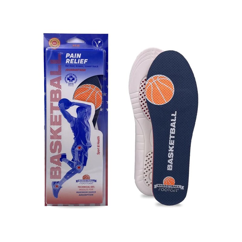 FOOTGEL Vložky do bot pro basketbal Thermocrep gel