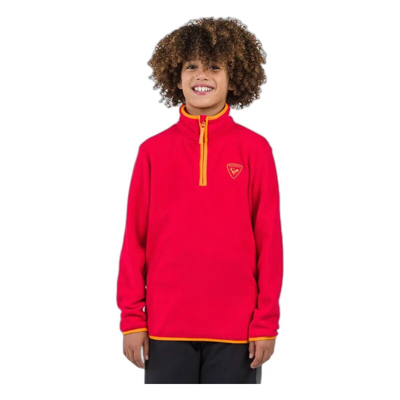 ROSSIGNOL Dětská polarová mikina 1/2 zip Rossignol Strawpile