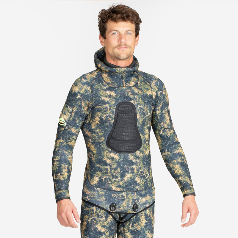DECATHLON Pánská bunda na podmořský rybolov SPF 900+ neopren 5