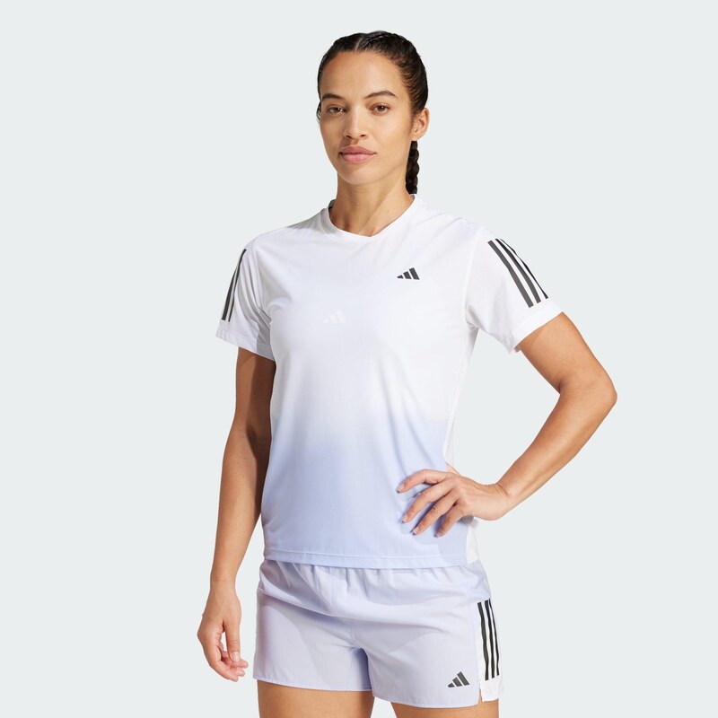 ADIDAS Tričko Own the Run CLIMACOOL Colorblock