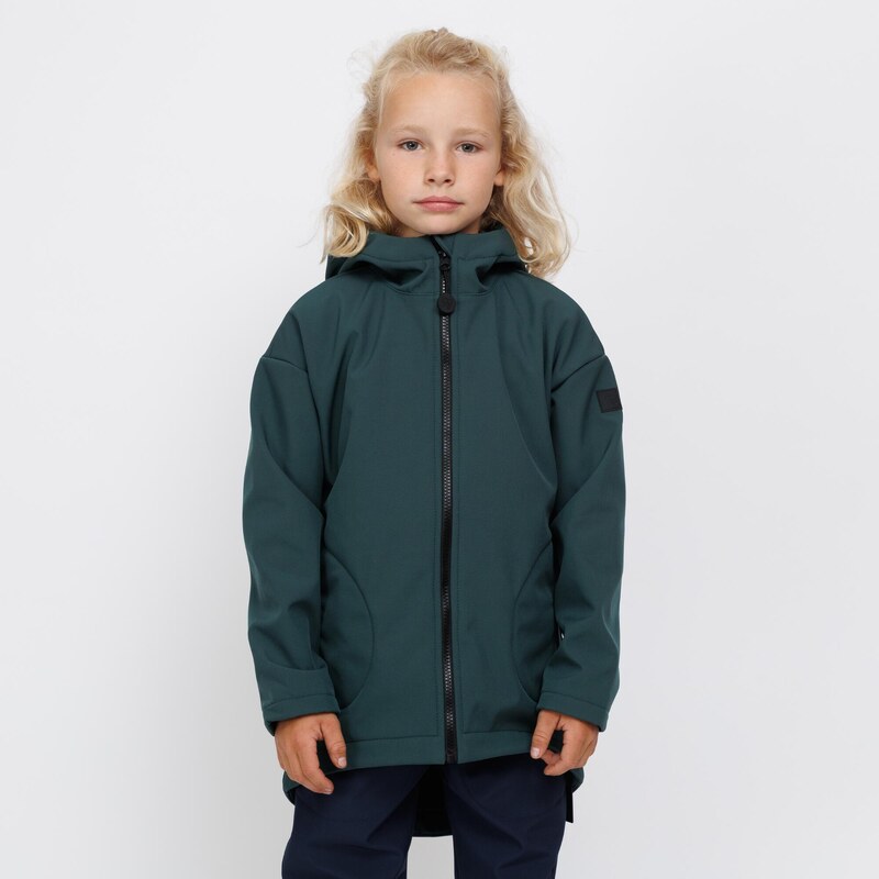 ŠIJEME SRDCEM Dětský softshellový oversize kabátek
