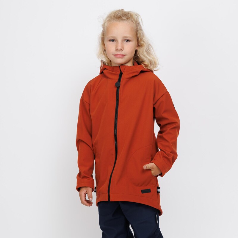 ŠIJEME SRDCEM Dětský softshellový oversize kabátek