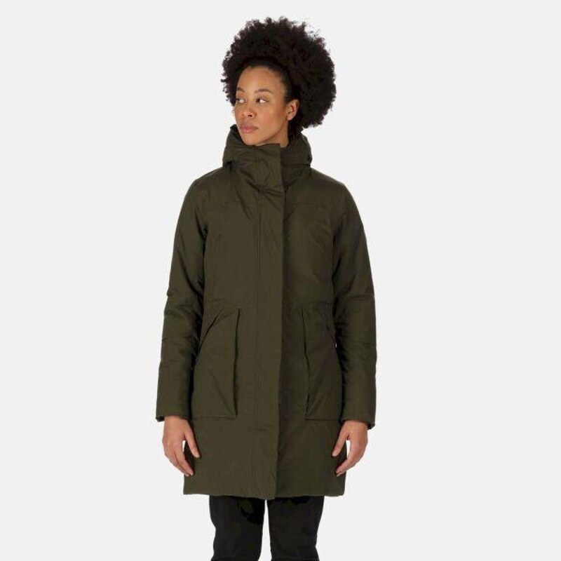 REGATTA Winterjacke Yewbank II Freizeit Damen Dark Khaki