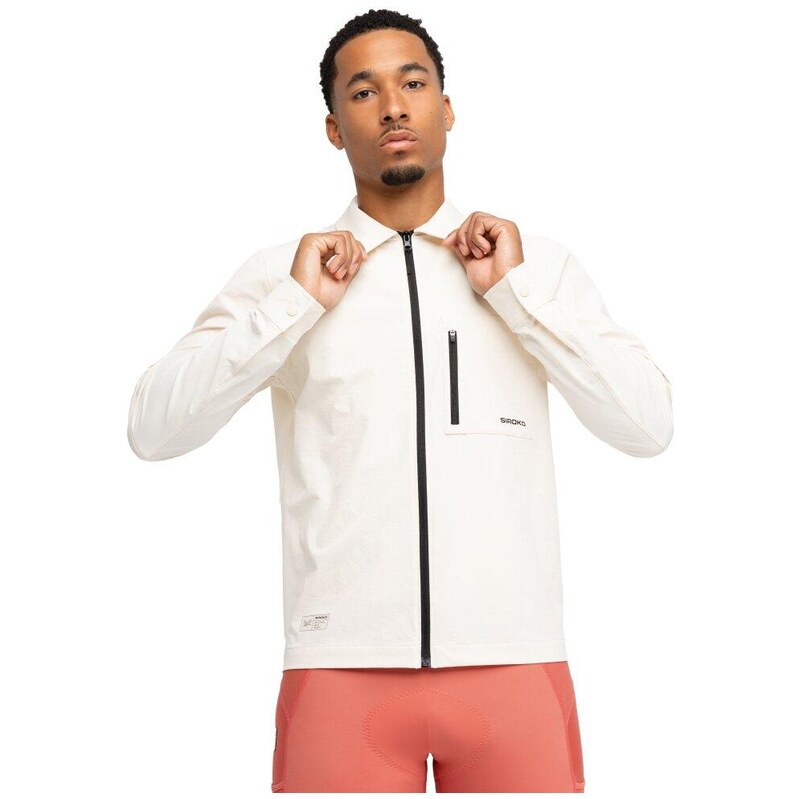 SIROKO Pánský gravelový letní cyklistický overshirt Stoneway