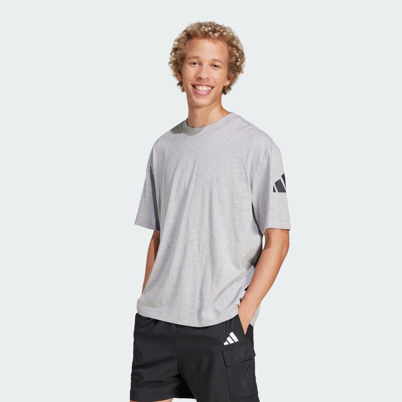 ADIDAS Tričko Essentials Loose Fit 3 Bar Logo