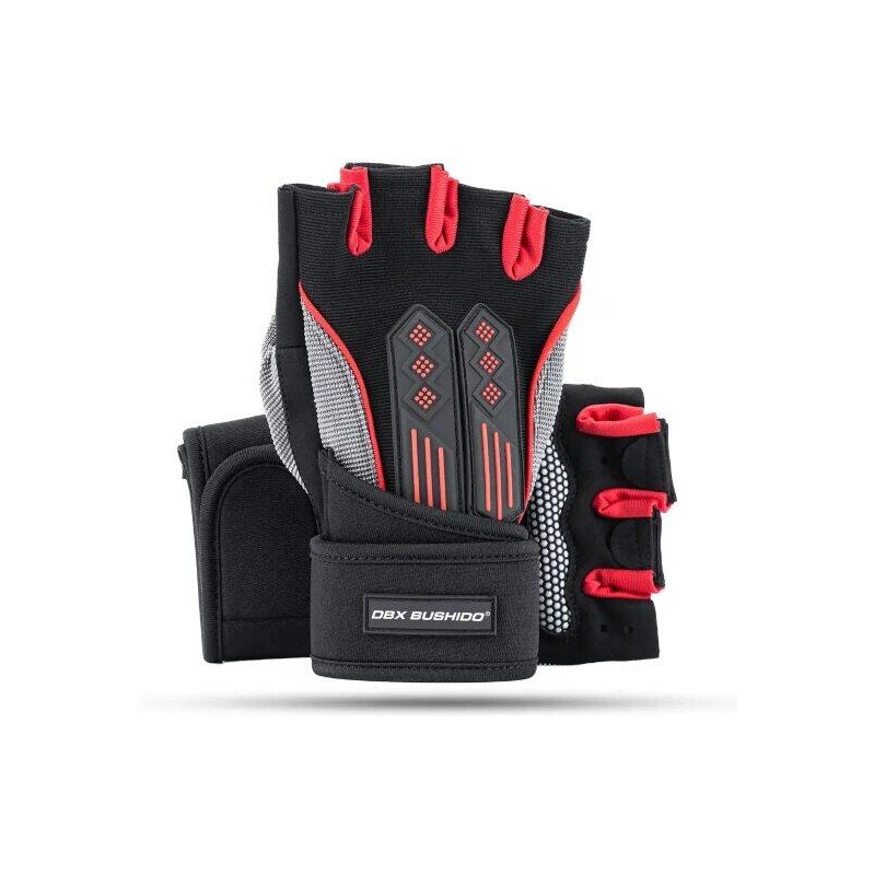 DBX BUSHIDO Protiskluzové fitness rukavice DBX BUSHIDO DBX-115