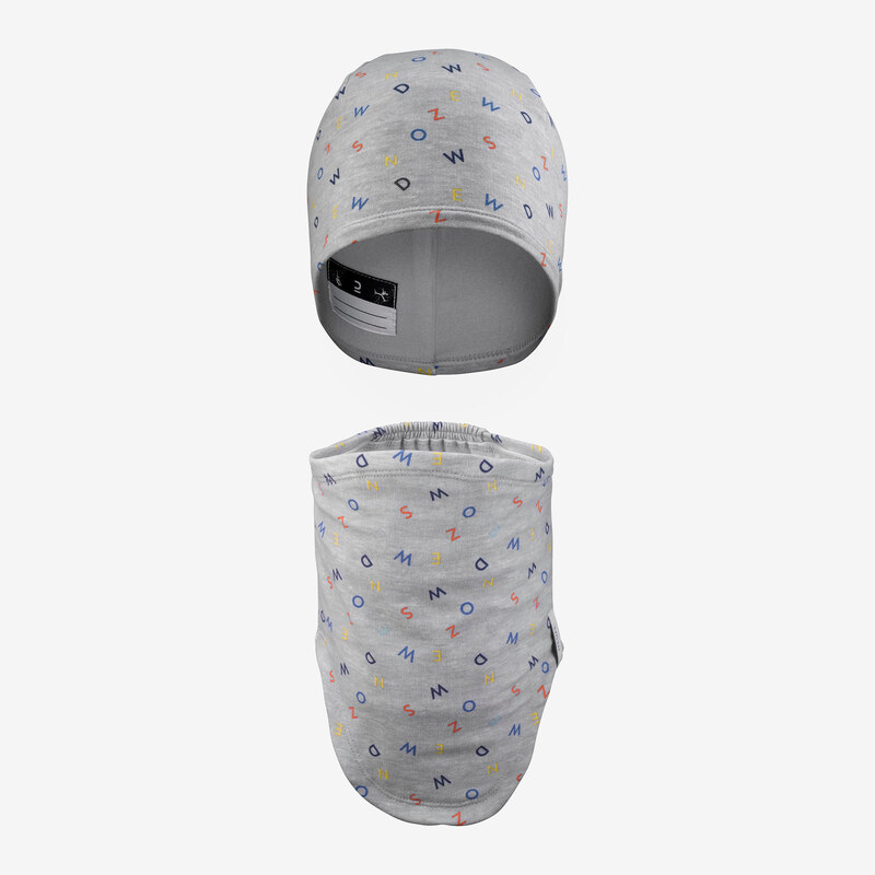WEDZE Dětská sada čepice + nákrčník Kid