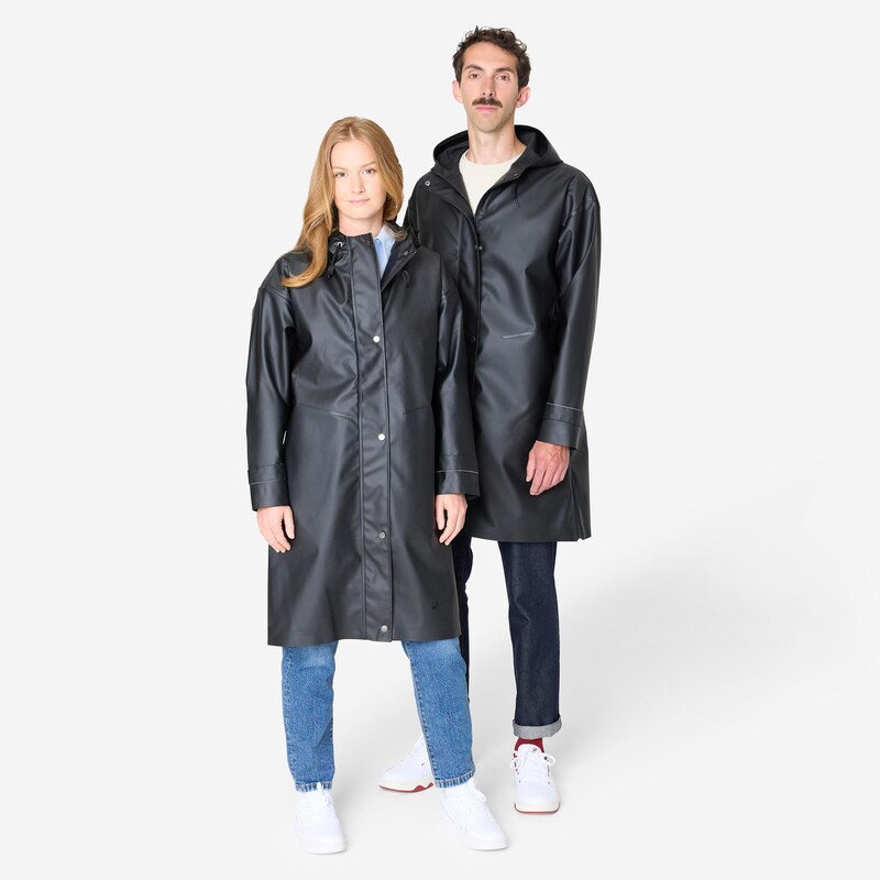 BTWIN Unisex cyklistická nepromokavá parka 540