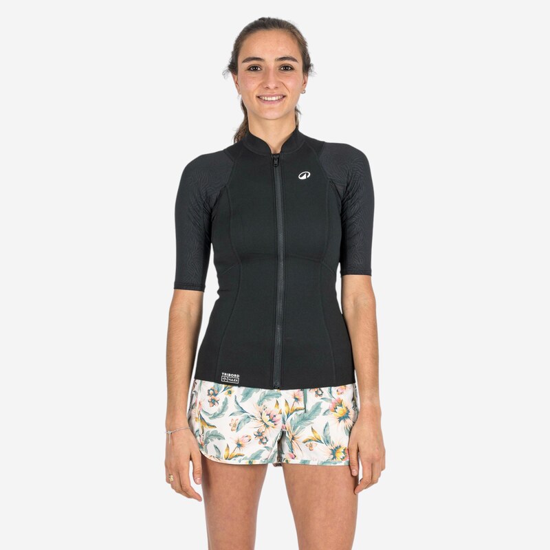 DECATHLON Dámský top s krátkým rukávem a UV ochranou Yulex100 1