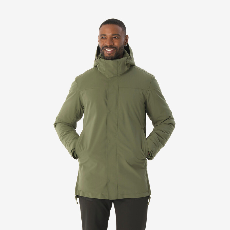 QUECHUA Pánská turistická parka nepromokavá -10 °C NH500