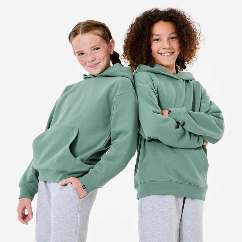 DECATHLON Dětská oversize mikina s kapucí