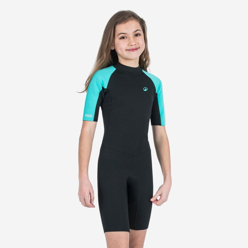 DECATHLON Dětský krátký neopren 100 Yulex 1,5 mm