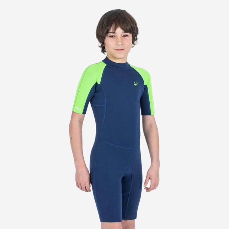 DECATHLON Dětský krátký neopren 100 Yulex 1,5 mm