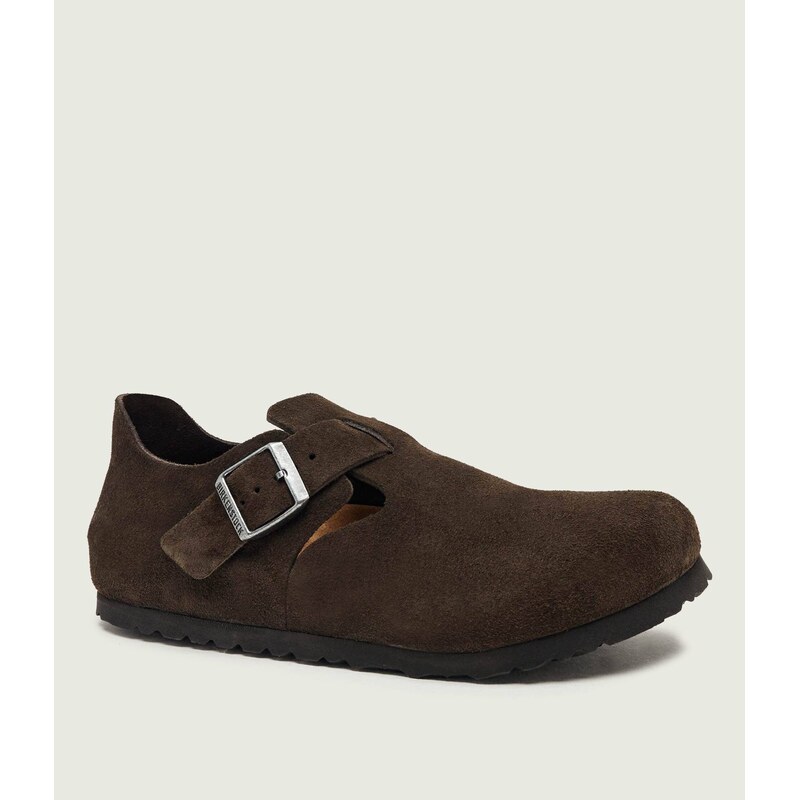 Birkenstock Polobotky London BS | semiš | narrow fit