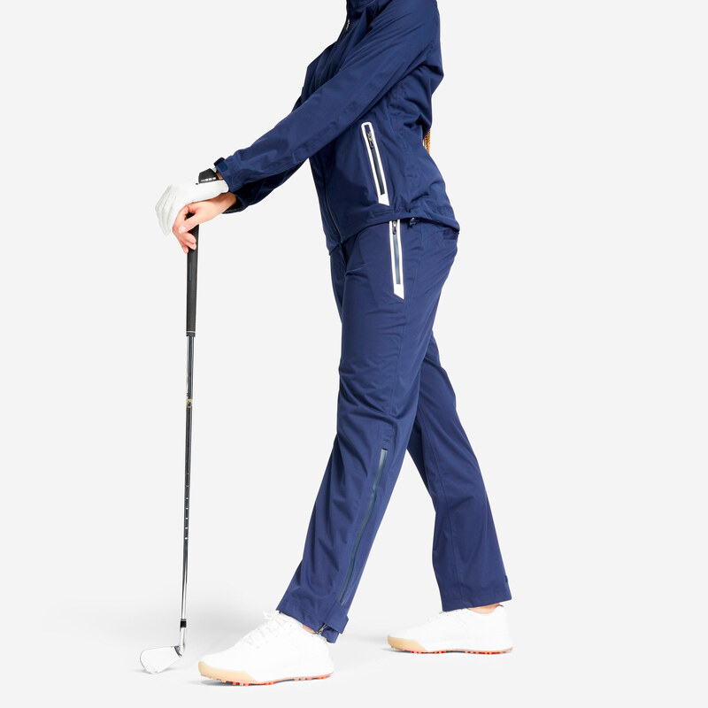 INESIS Dámské golfové nepromokavé kalhoty RW500
