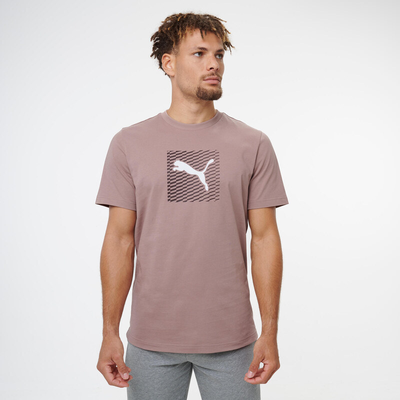 PUMA Pánské tričko s krátkým rukávem bavlněné