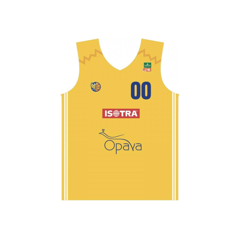 OPAVA Basketbalový dres BK Opava na domácí zápasy