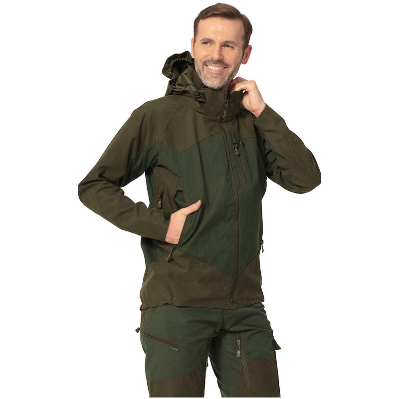 TAGART Pánská lovecká bunda Tagart Iron 2 Green s membránou a