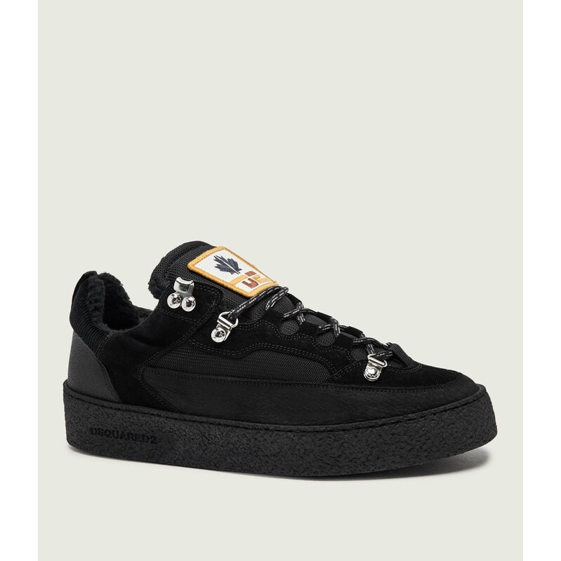 Dsquared2 Kožené tenisky Rappers Delight | semiš