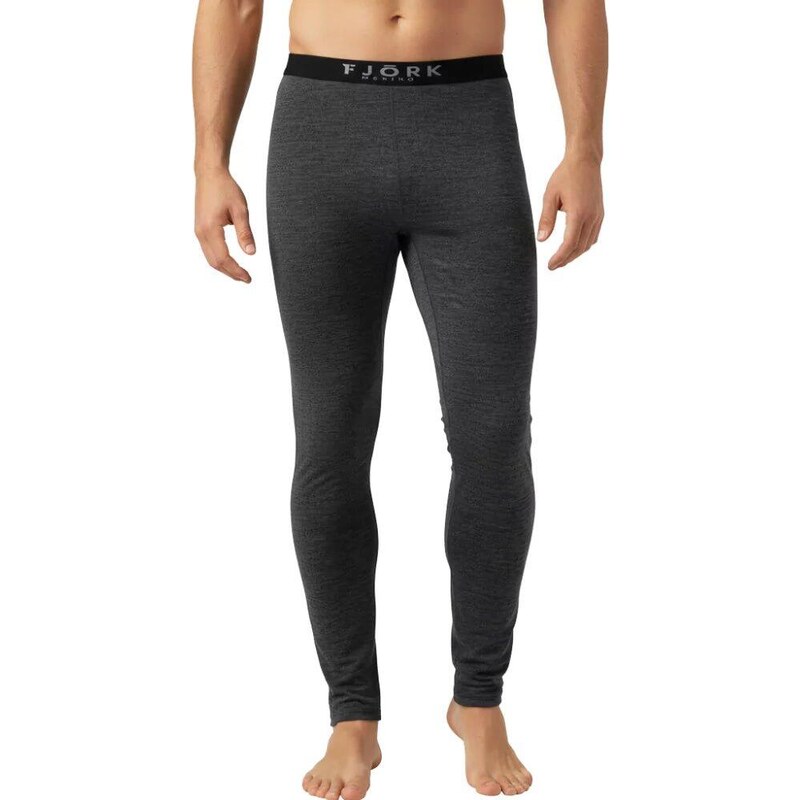 FJORK MERINO Pánské termo legíny 100% merino vlna - Finn 210