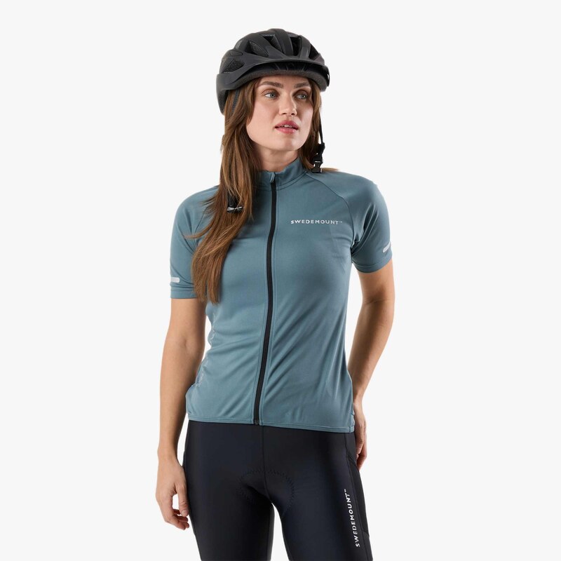 SWEDEMOUNT Dámské Cyklistické Prodyšný Dres s krátkým rukávem
