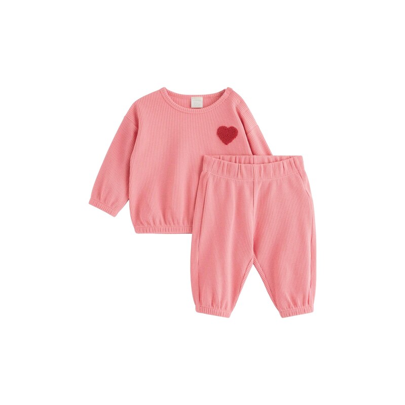 Lindex Sada růžová / malinová