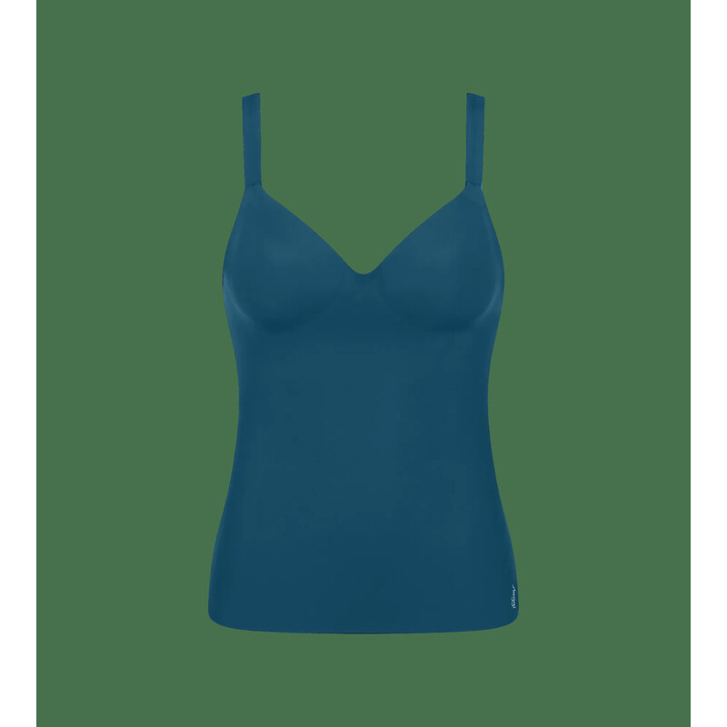 sloggi ZERO Feel 2.0 THE UP Bra Shirt - Smoky Blue - SLOGGI