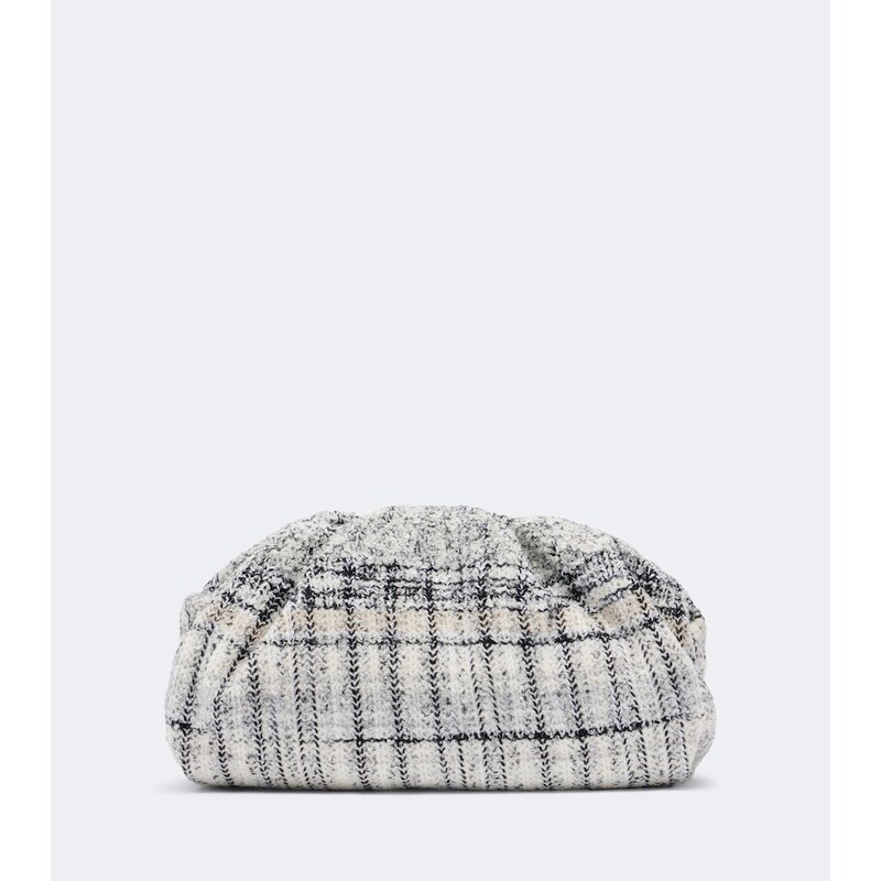 Missoni Large knitted clutch – psaníčka v barvě Caperoni Check