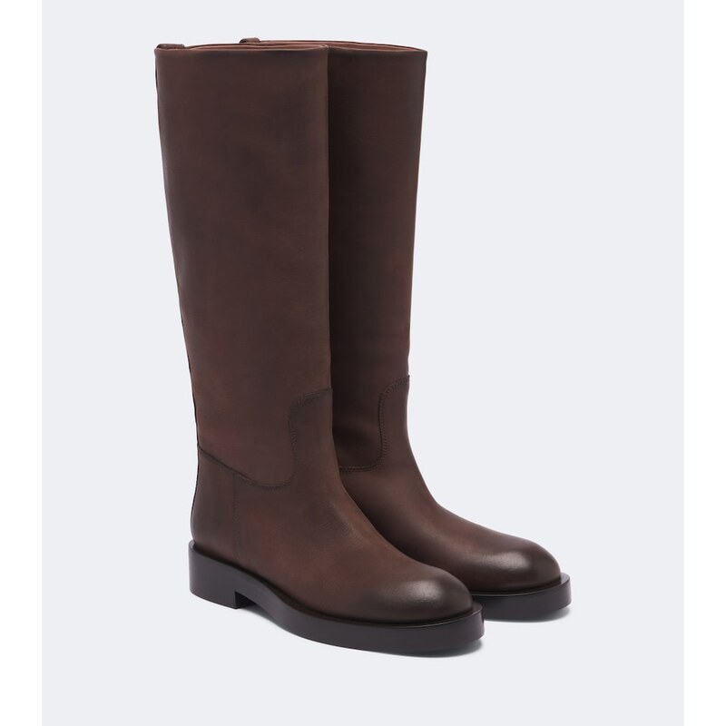 Paris Texas Napa leather knee-high boots