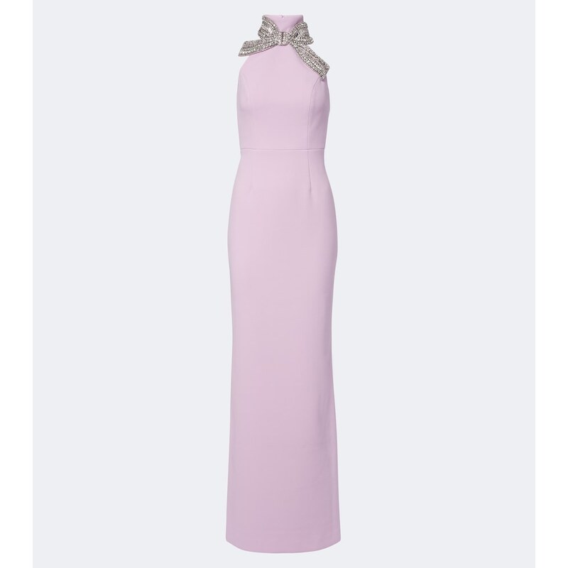 Rebecca Vallance Yolanda embellished crÃªpe gown
