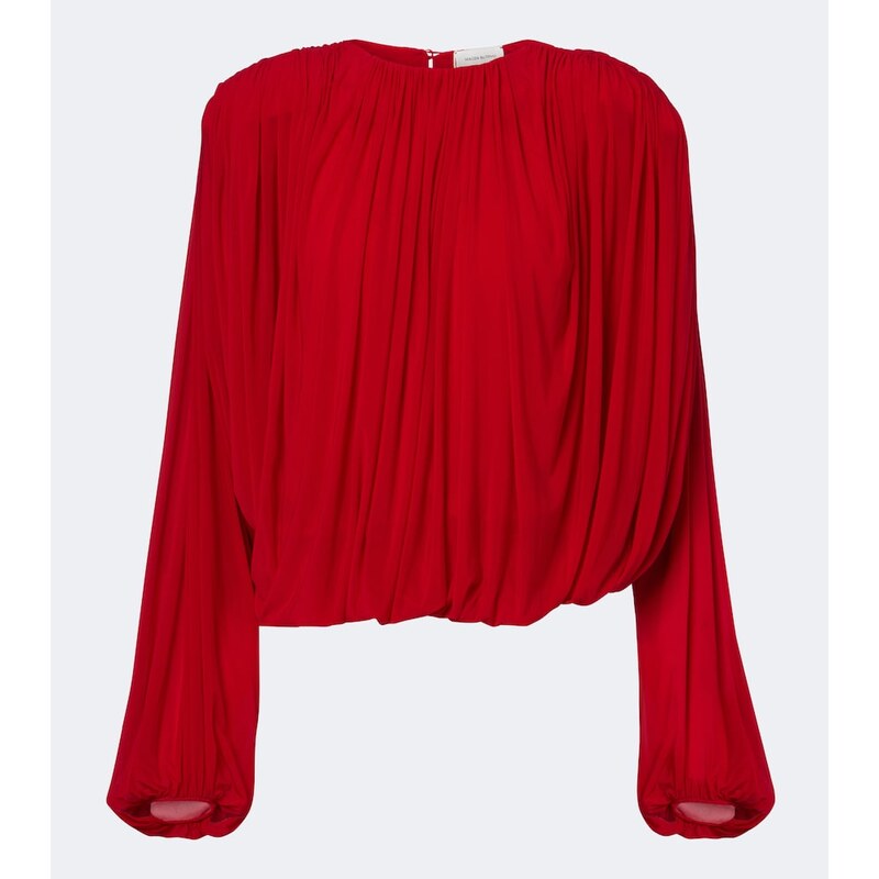 Magda Butrym Gathered top