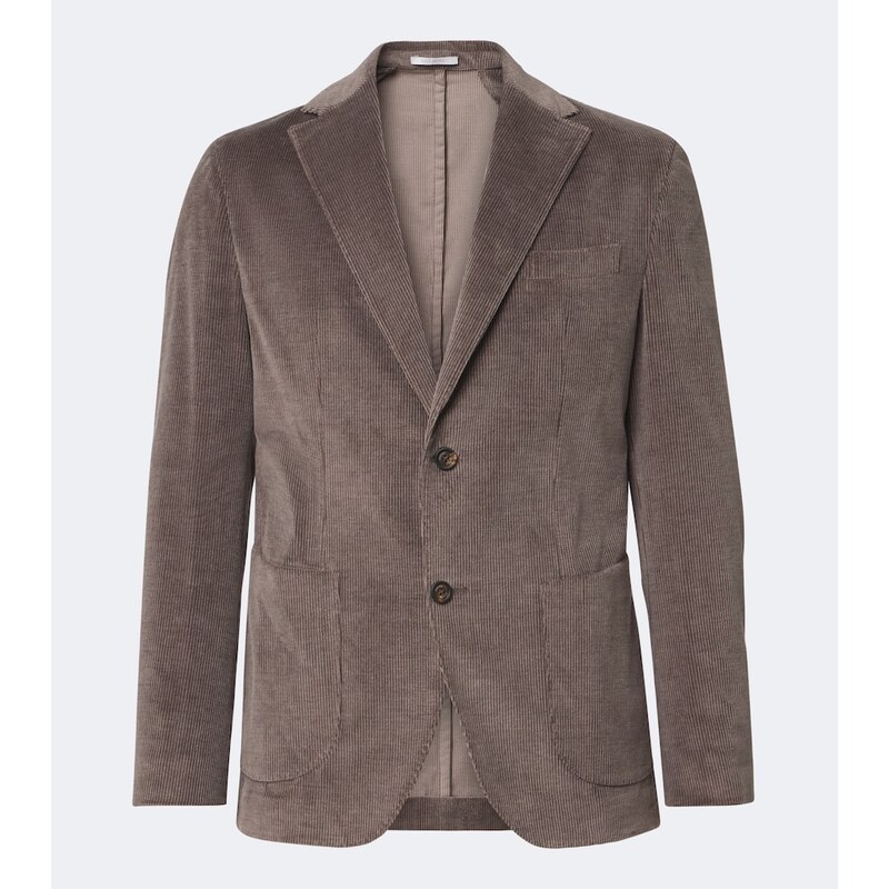 Eleventy Cotton and cashmere corduroy blazer