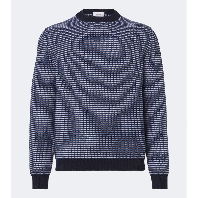 Lardini Striped wool and cashmere sweater