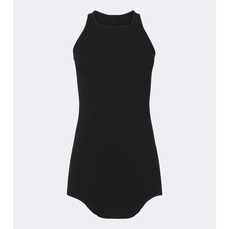 Rick Owens Basic ribbed-knit cotton jersey tank top