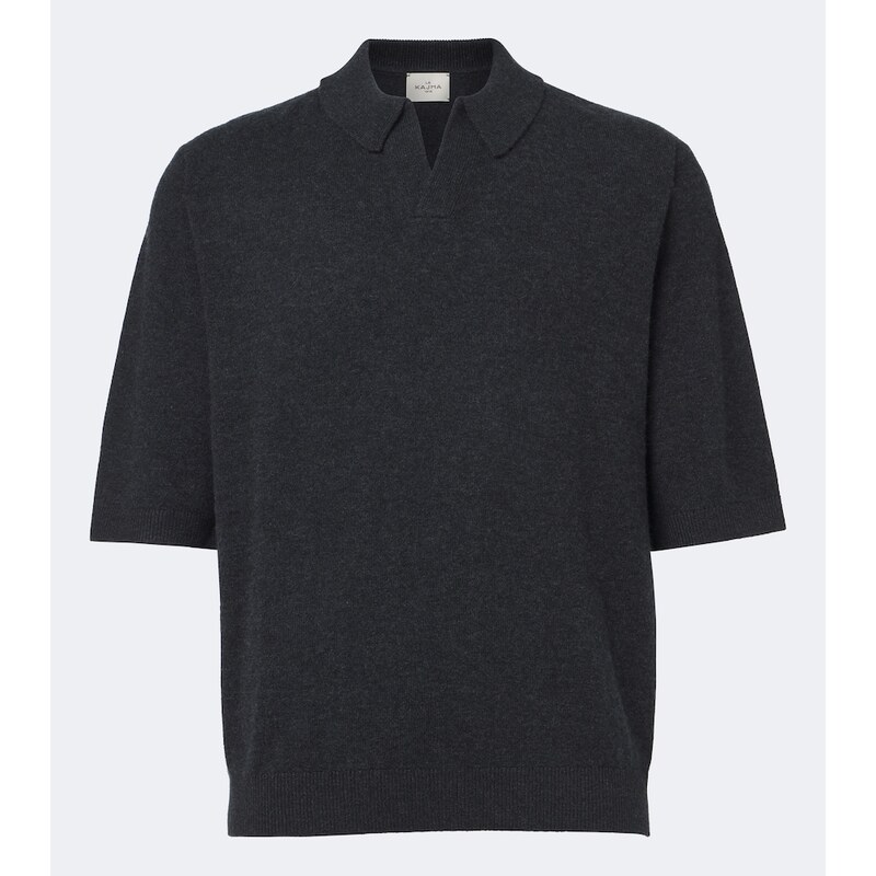 Le Kasha Bale cashmere polo sweater