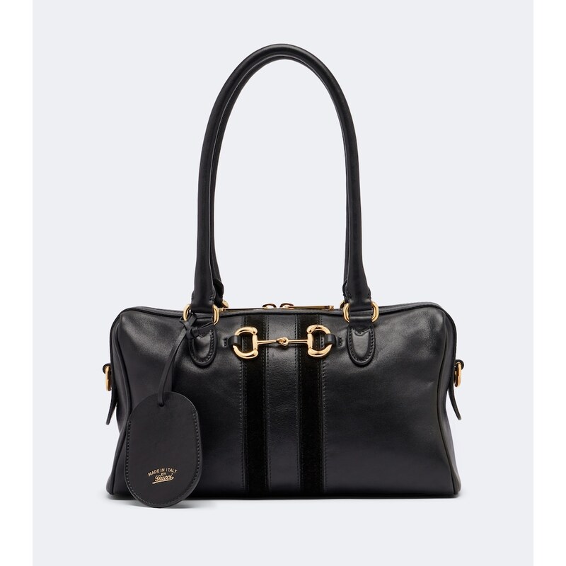 Gucci Borsetto Large leather bowling bag