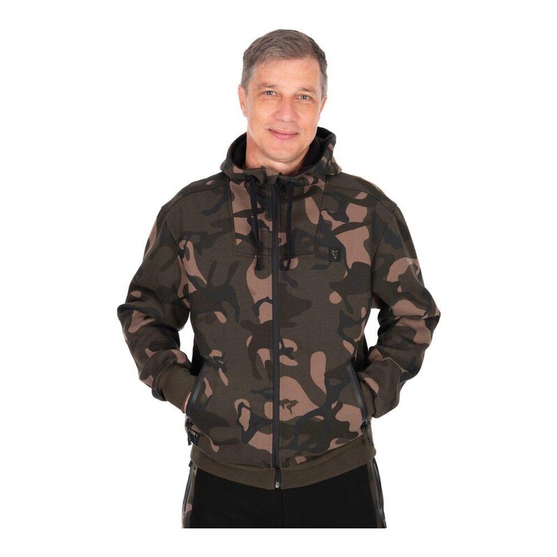 FOX Fox Mikina Camo Full Zip Premium 310 Hoodie - XXXL