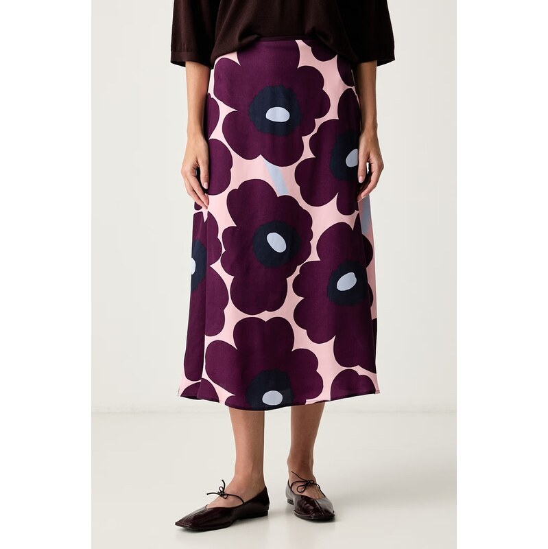 Marimekko sukně s lyocellem
