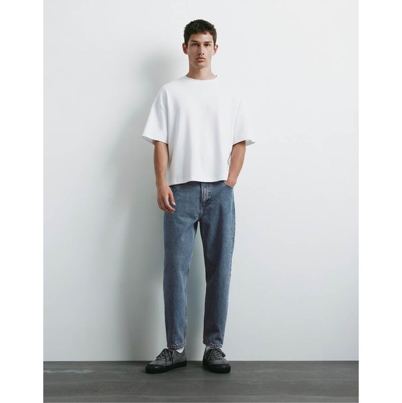 Pull&Bear Standard jeans in medium blue