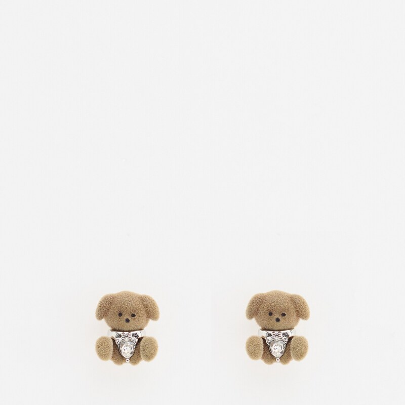 Reserved - EARRINGS - béžová